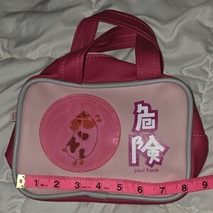 Paul Frank Pink Mini Bag with Hamster Design
